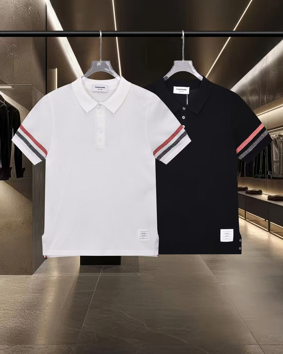 New Knitted Short Sleeve Polo Shirt