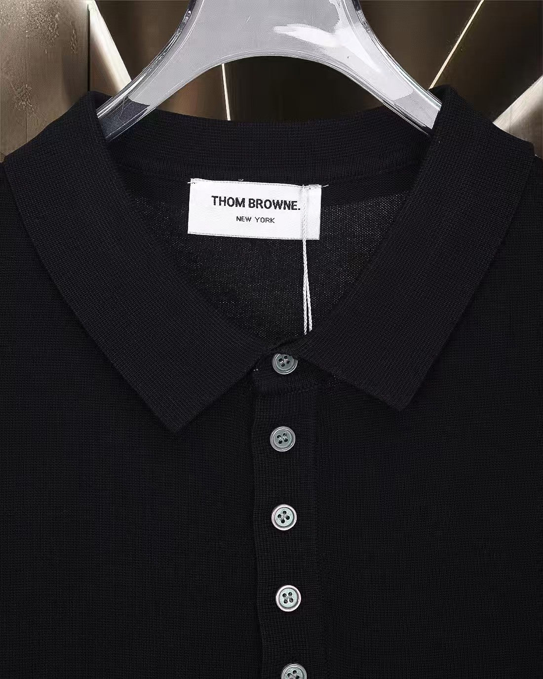 New Knitted Short Sleeve Polo Shirt