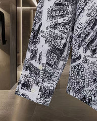 New printed long sleeved shirt