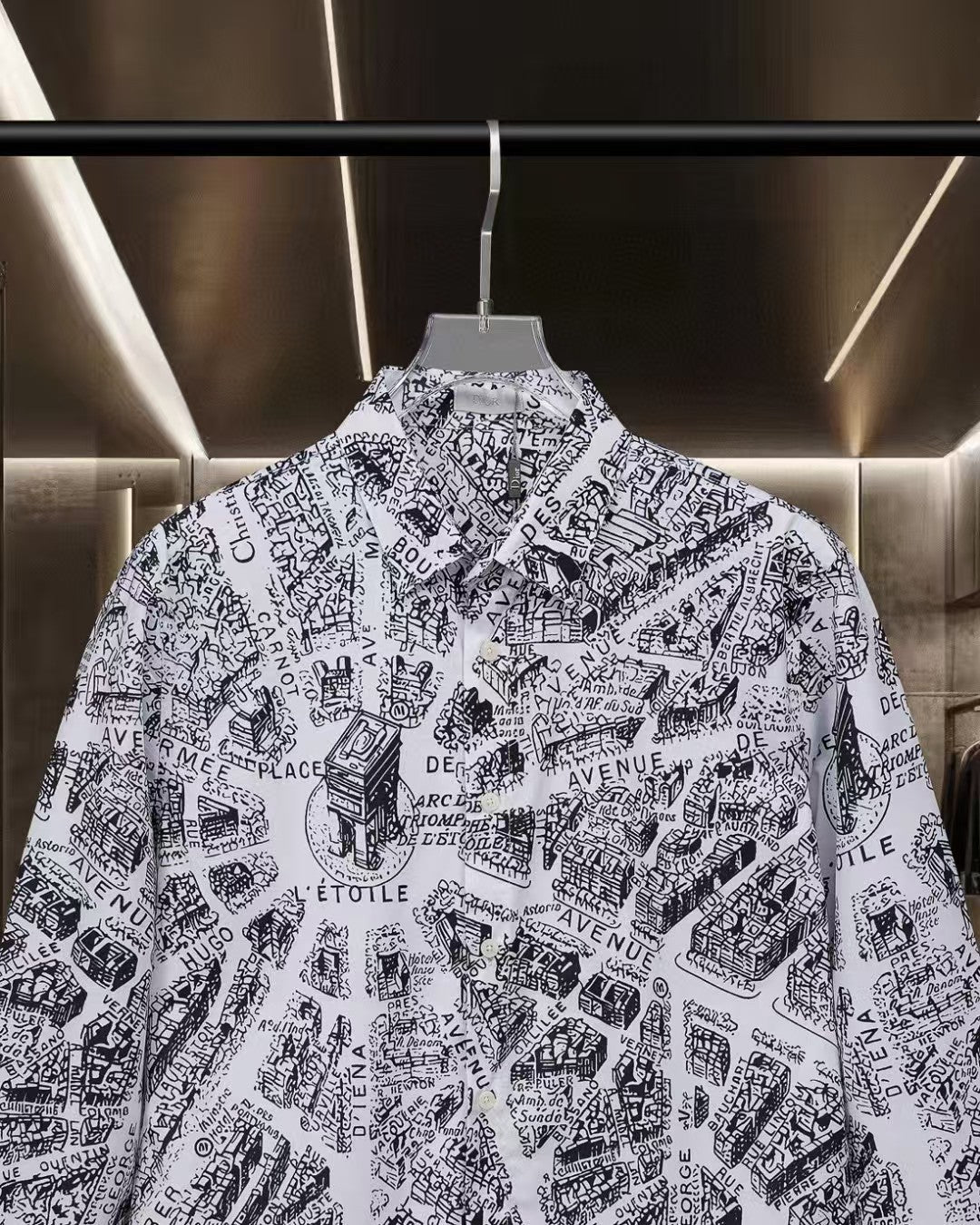 New printed long sleeved shirt