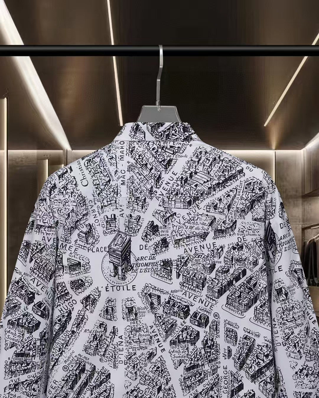 New printed long sleeved shirt
