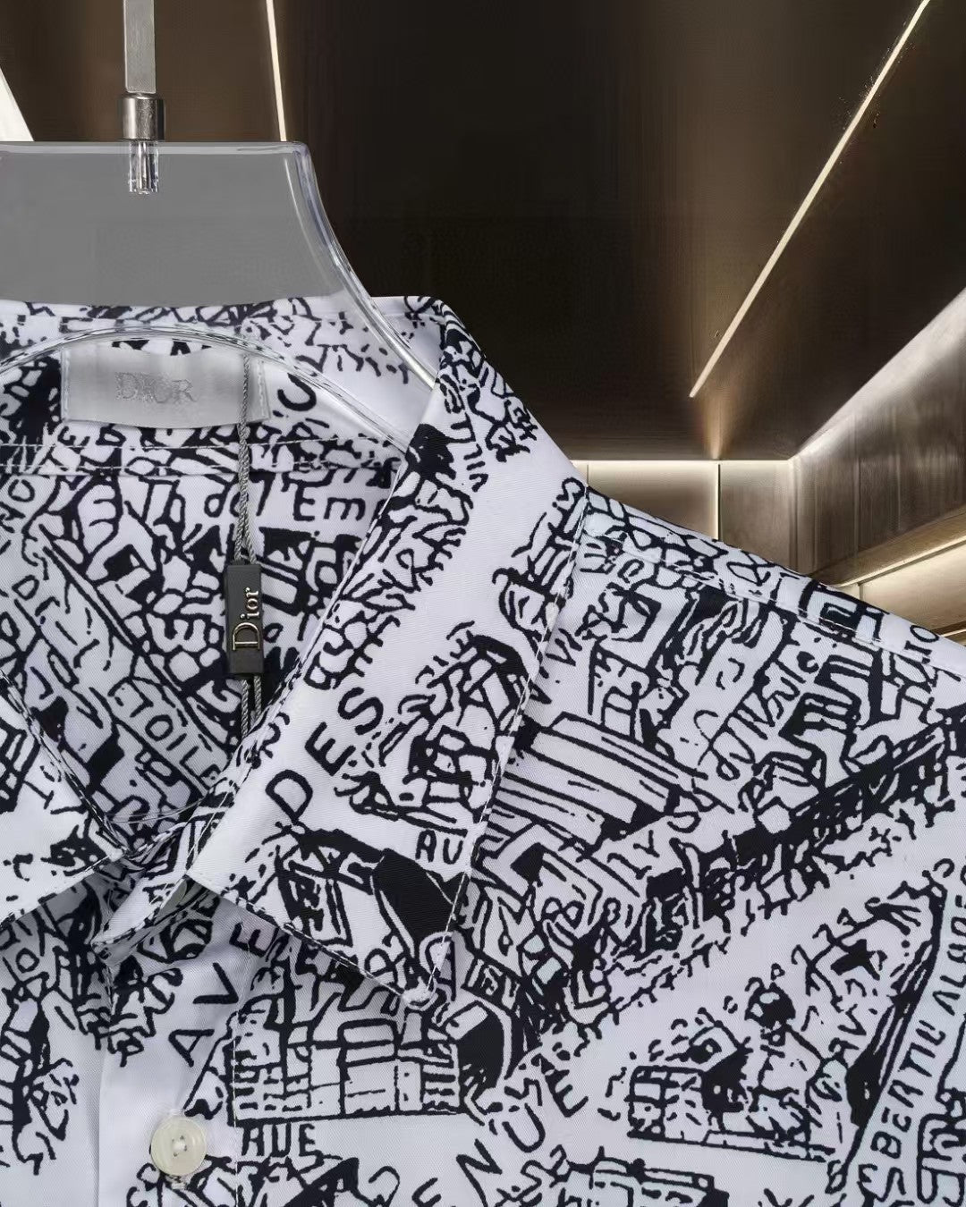 New printed long sleeved shirt