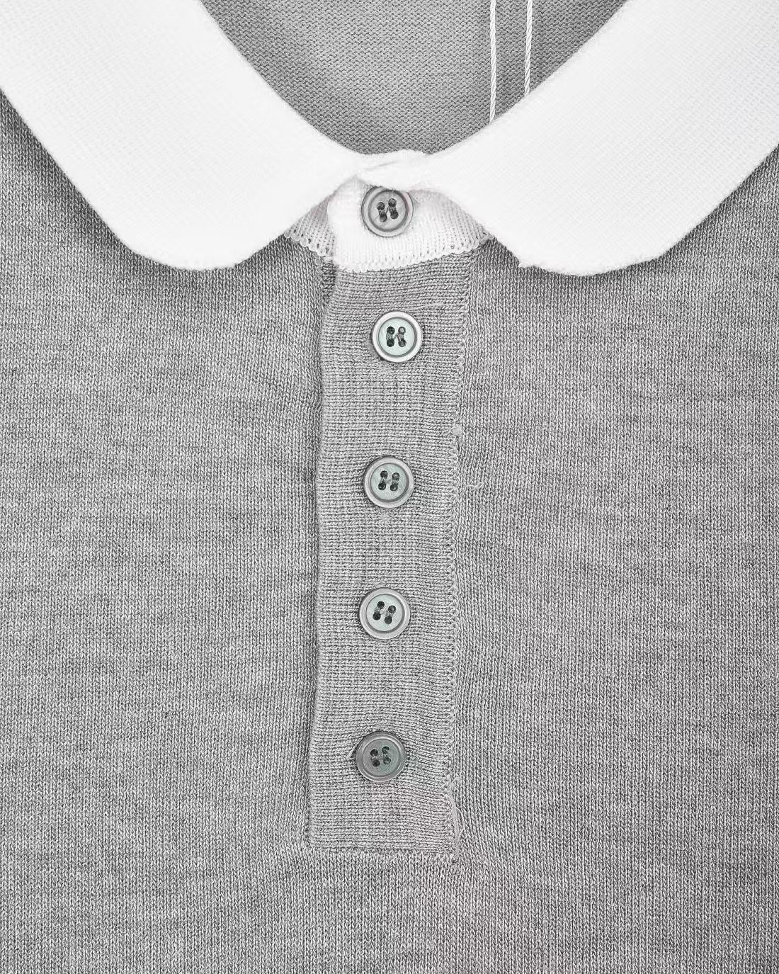 New color blocked polo shirt