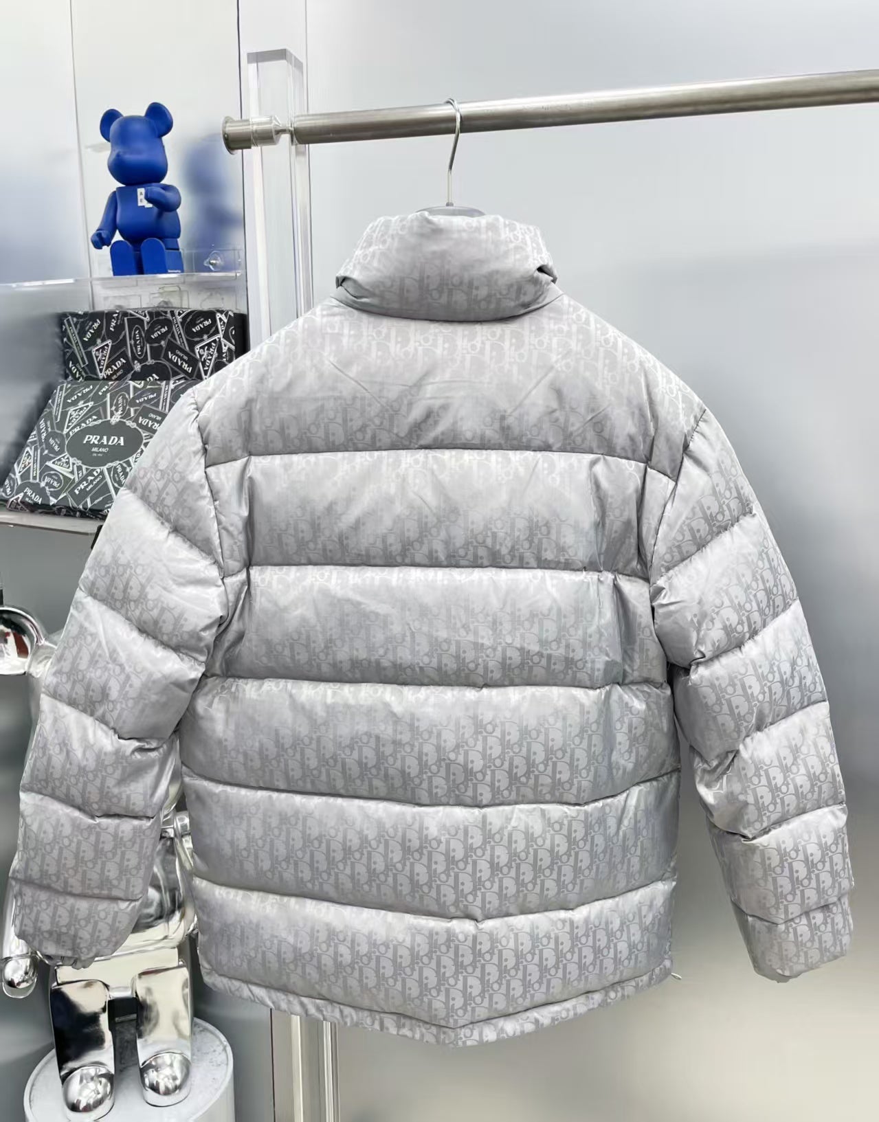 New fully printed down jacket