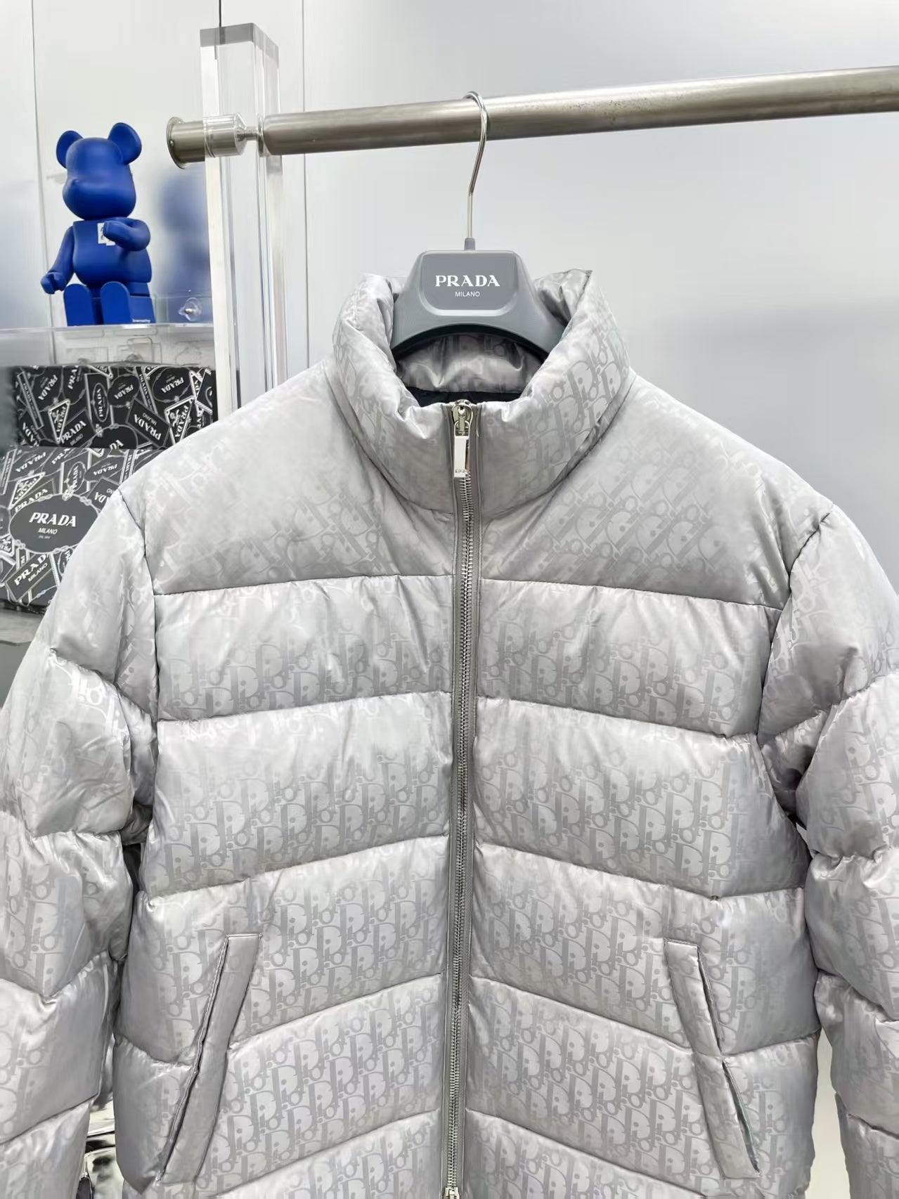 New fully printed down jacket