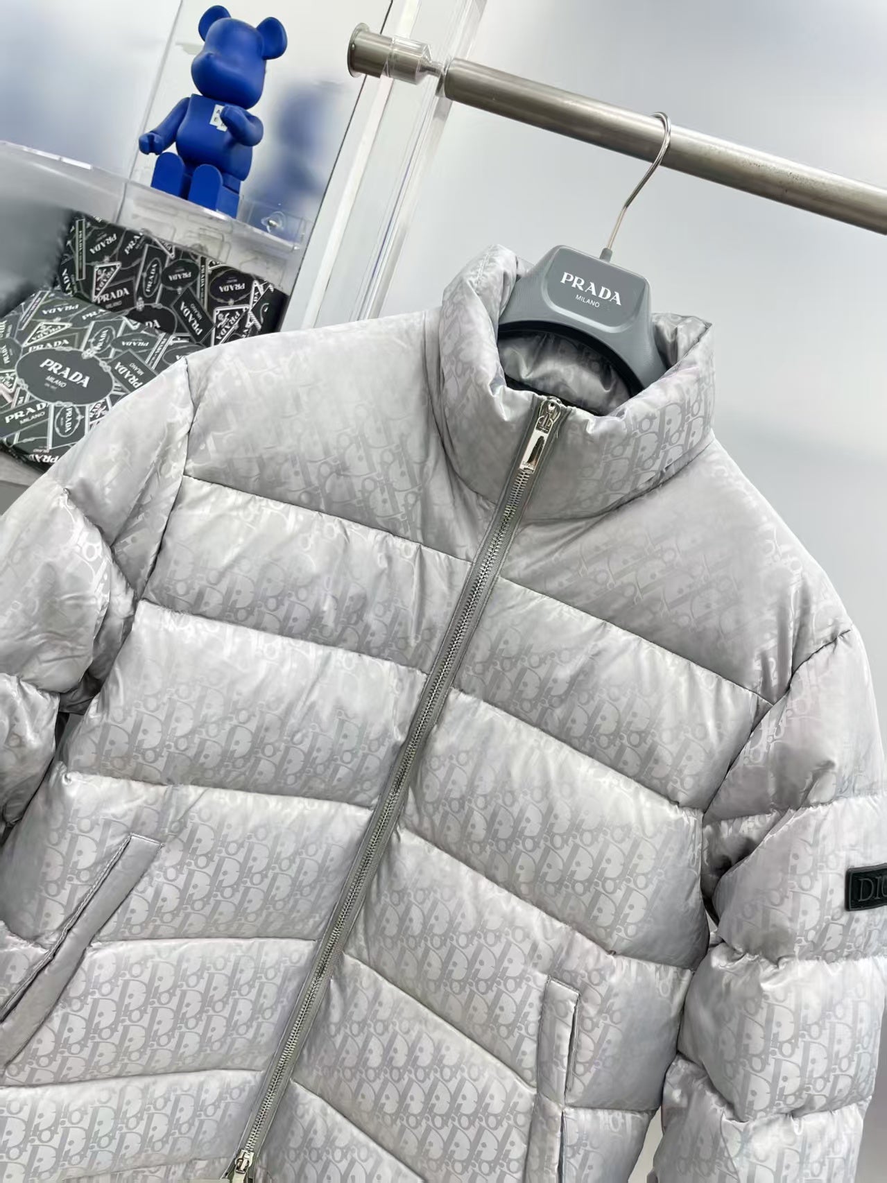 New fully printed down jacket