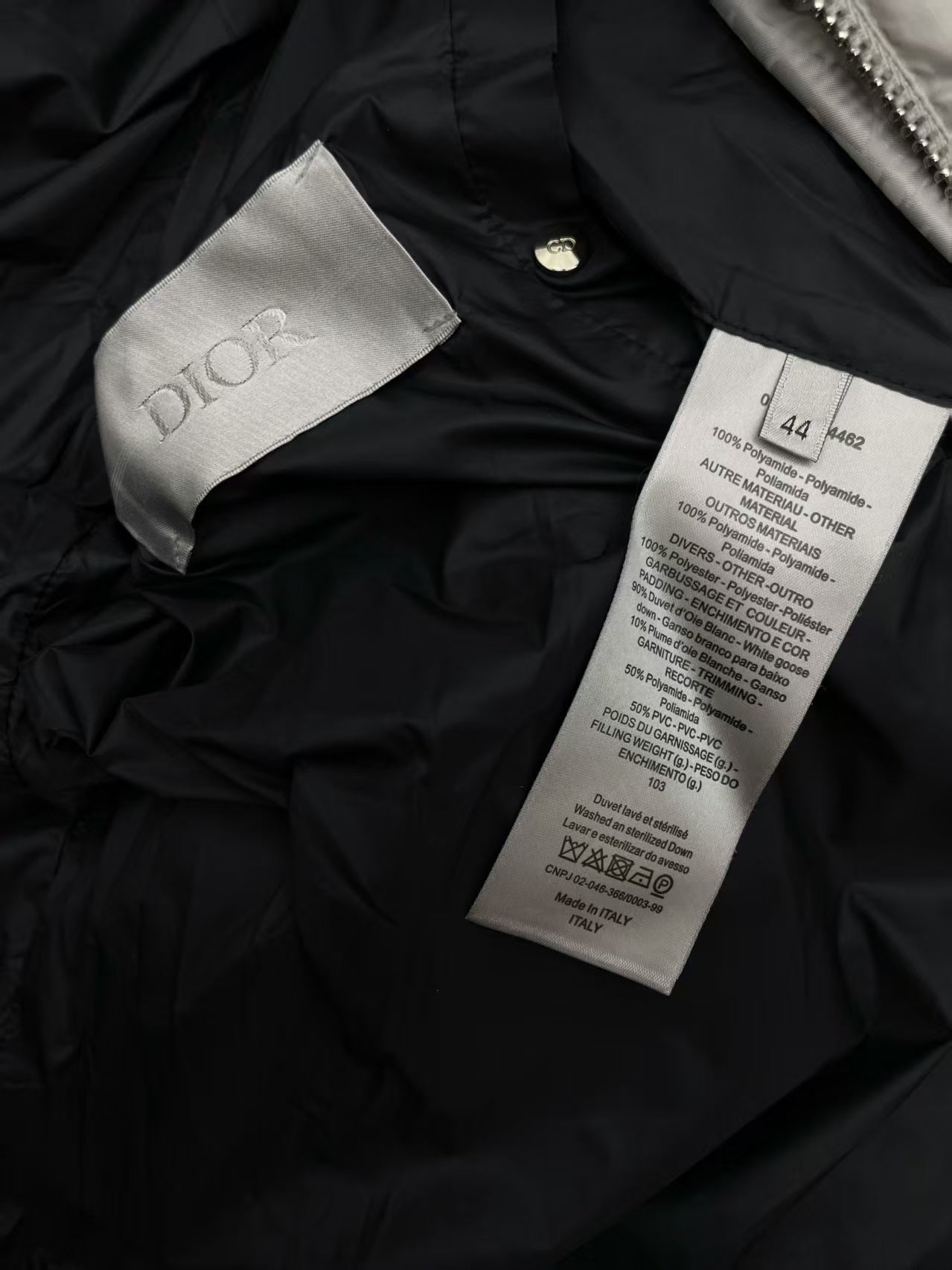 New fully printed down jacket