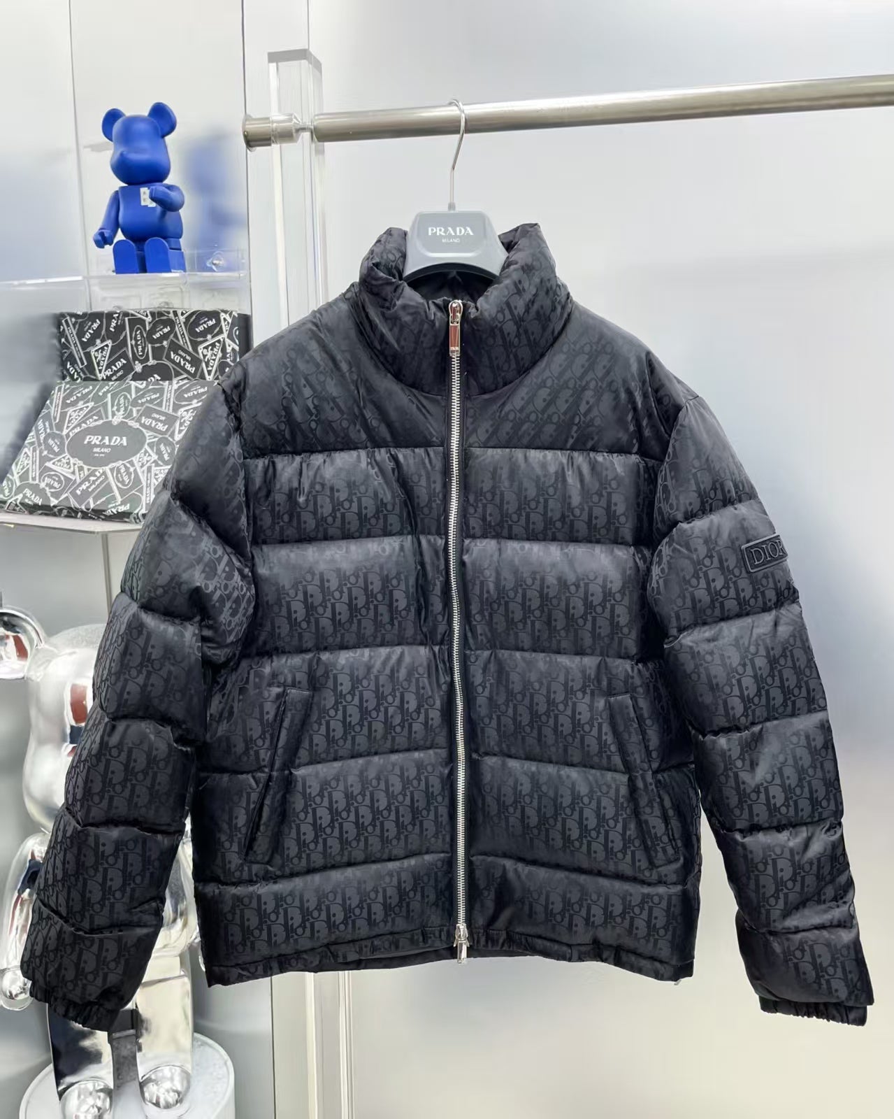 New fully printed down jacket