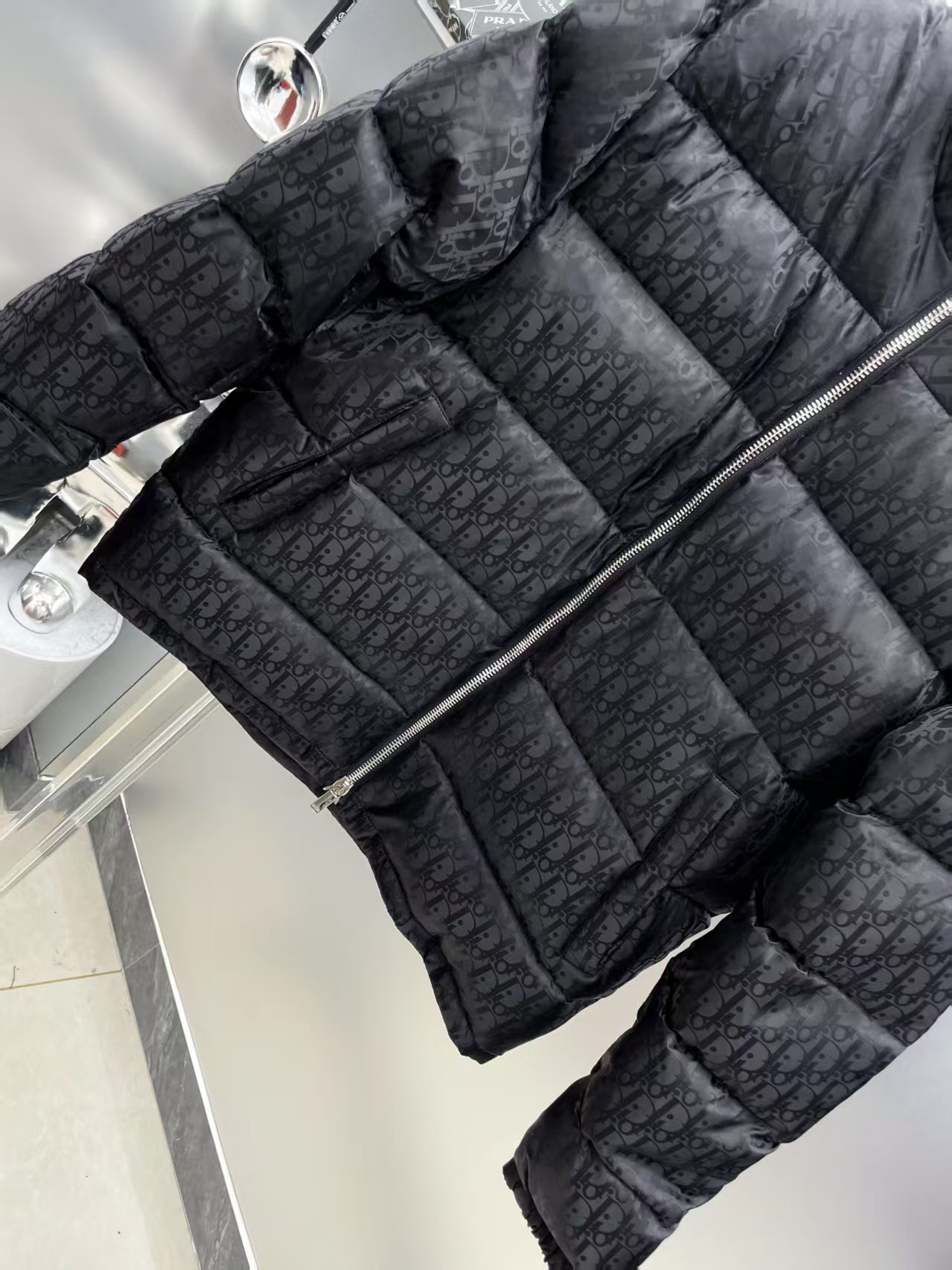 New fully printed down jacket