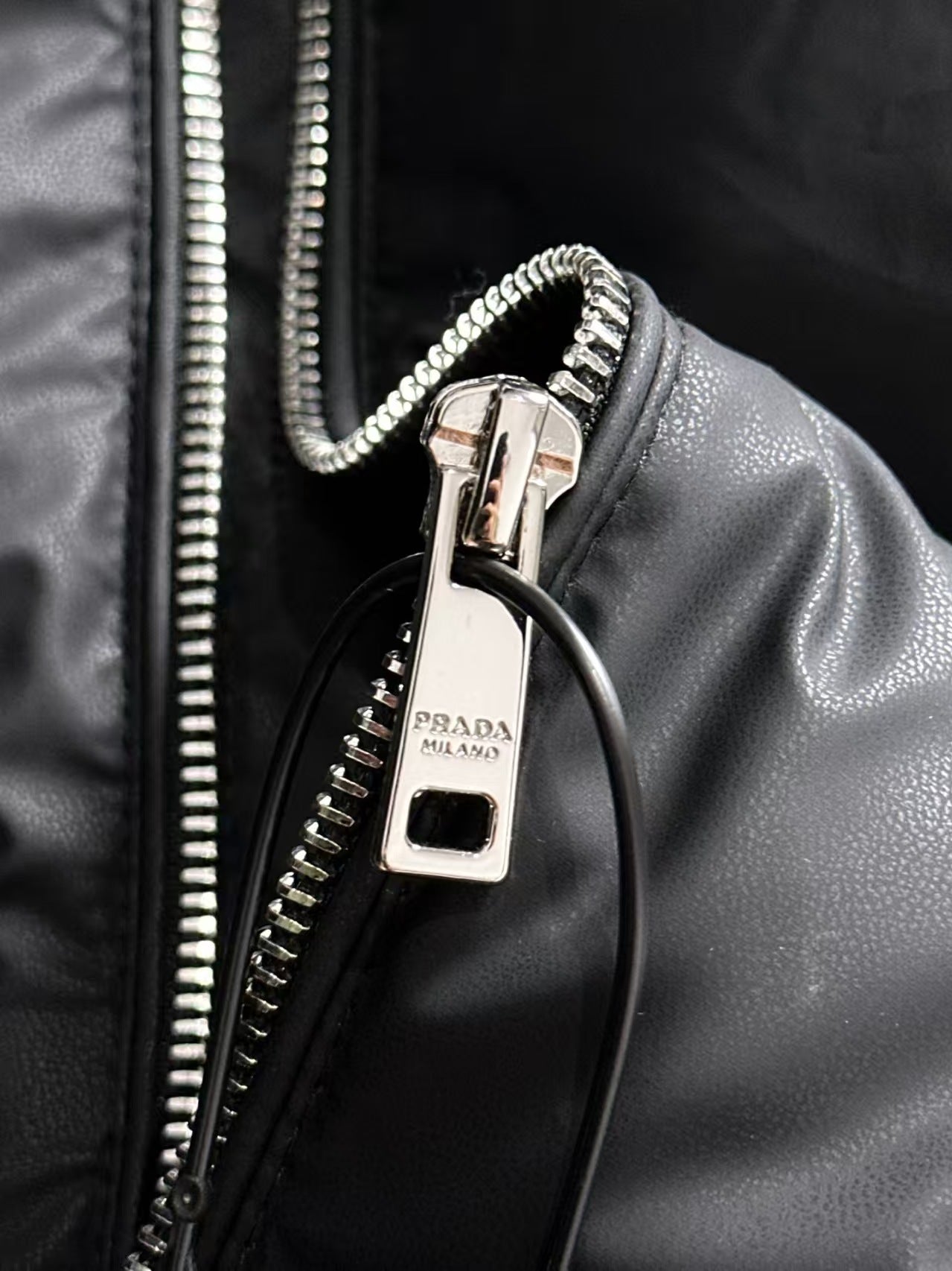 New pocket style coated down vest