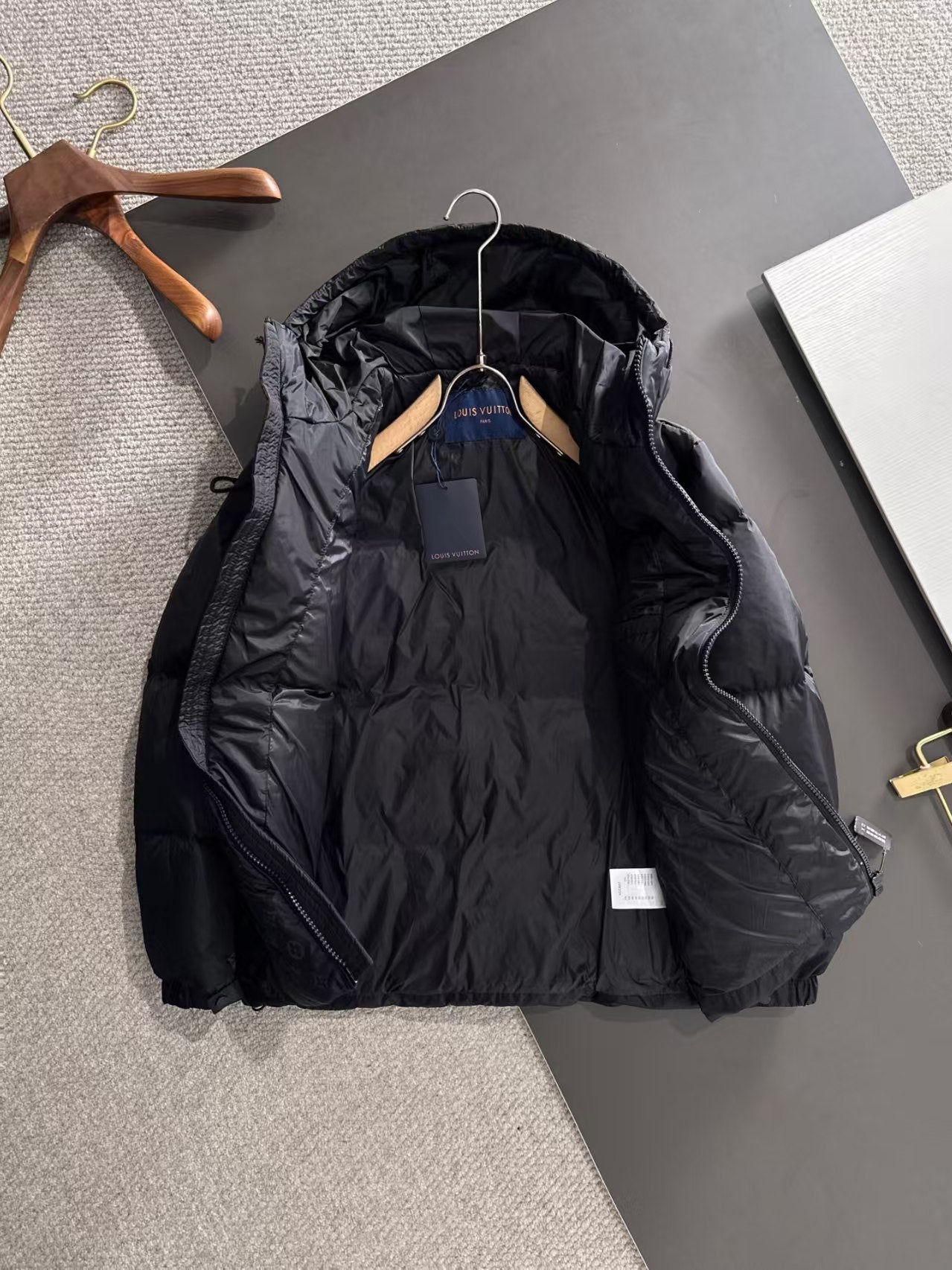New Jacquard Short Down Jacket