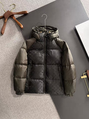 New Jacquard Short Down Jacket