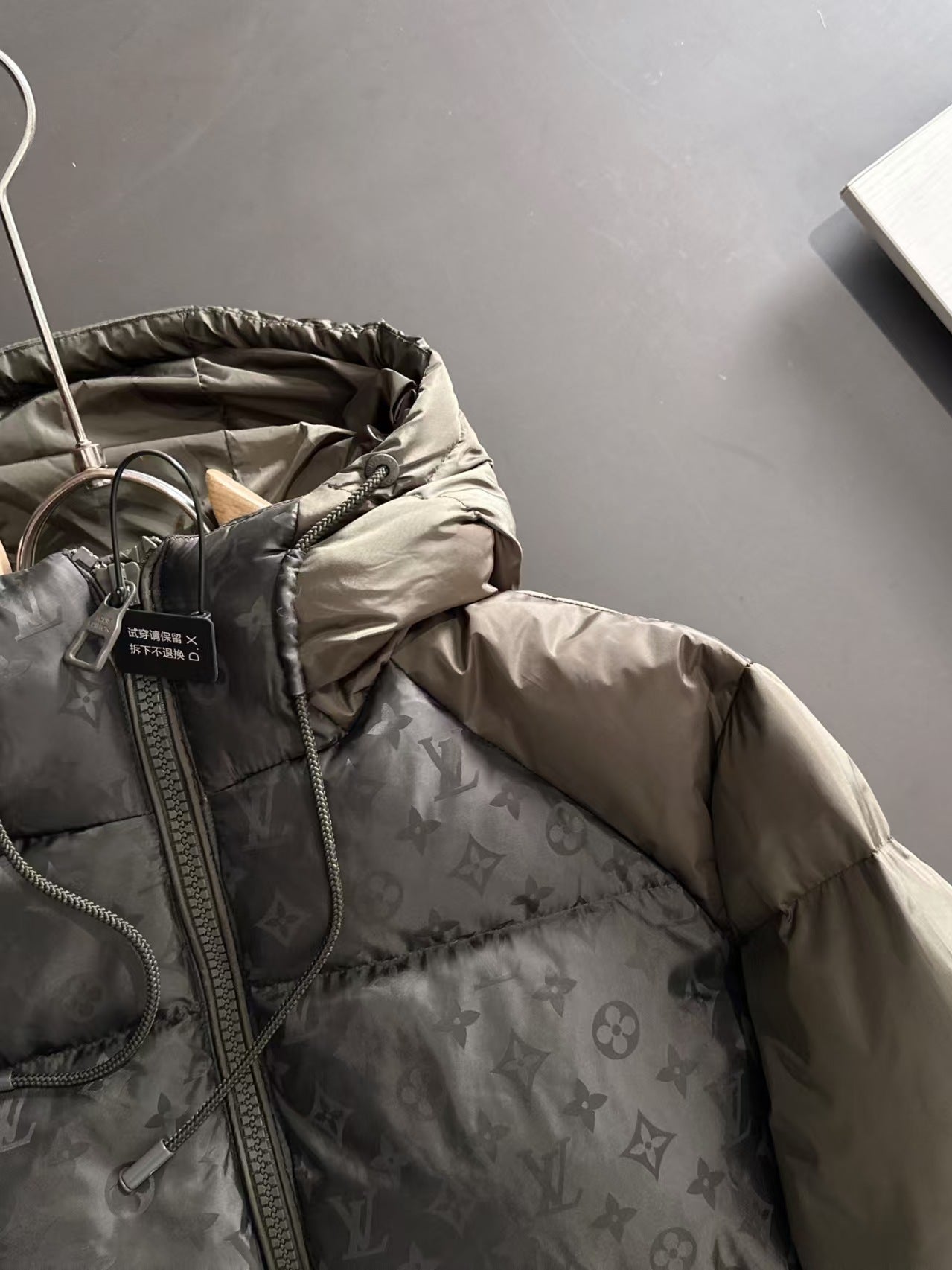 New Jacquard Short Down Jacket