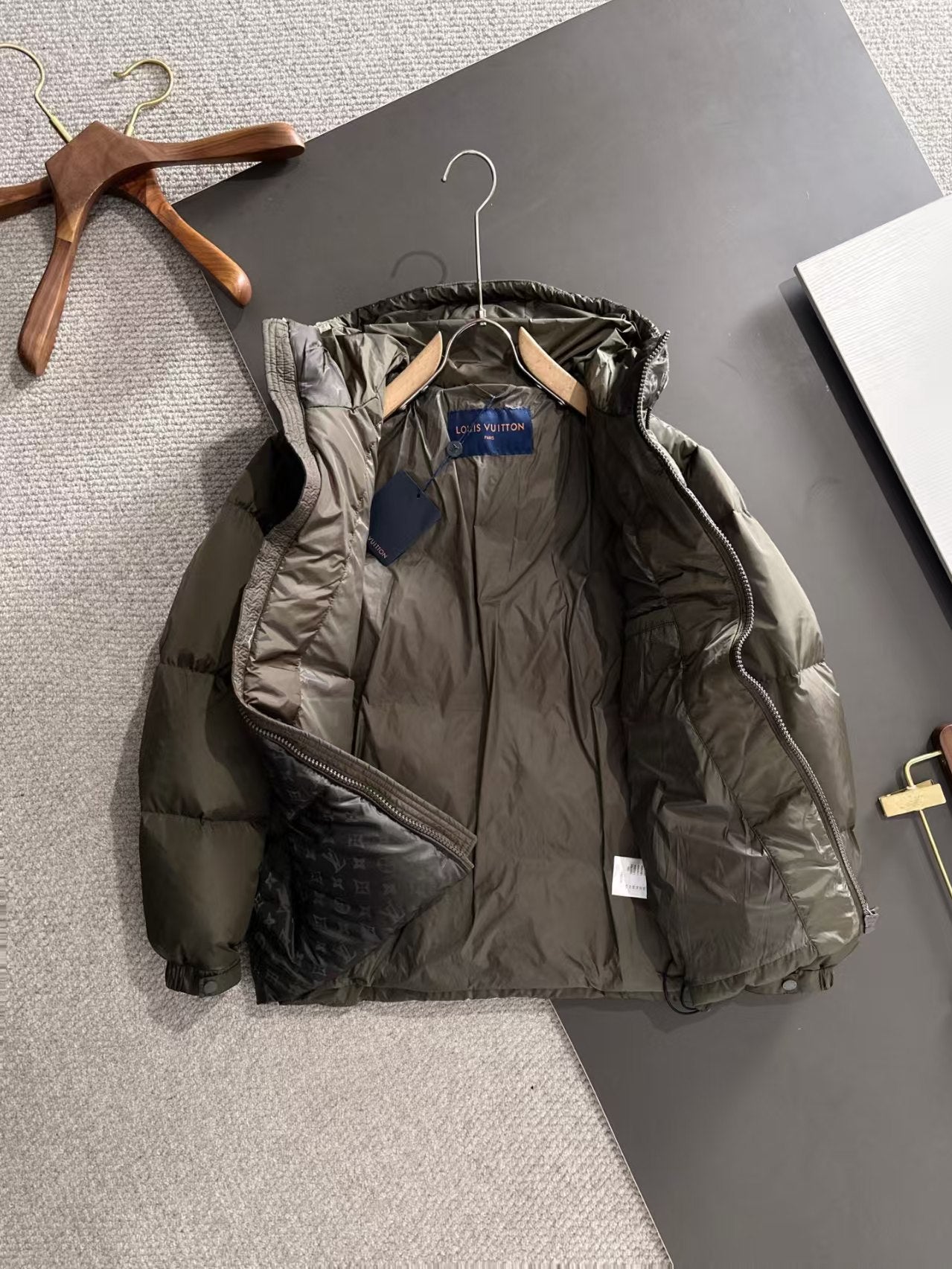 New Jacquard Short Down Jacket