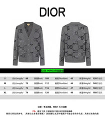 New fully printed knitted cardigan