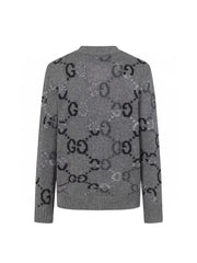 New fully printed knitted cardigan