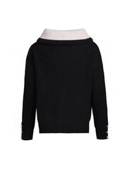 New collar sweater