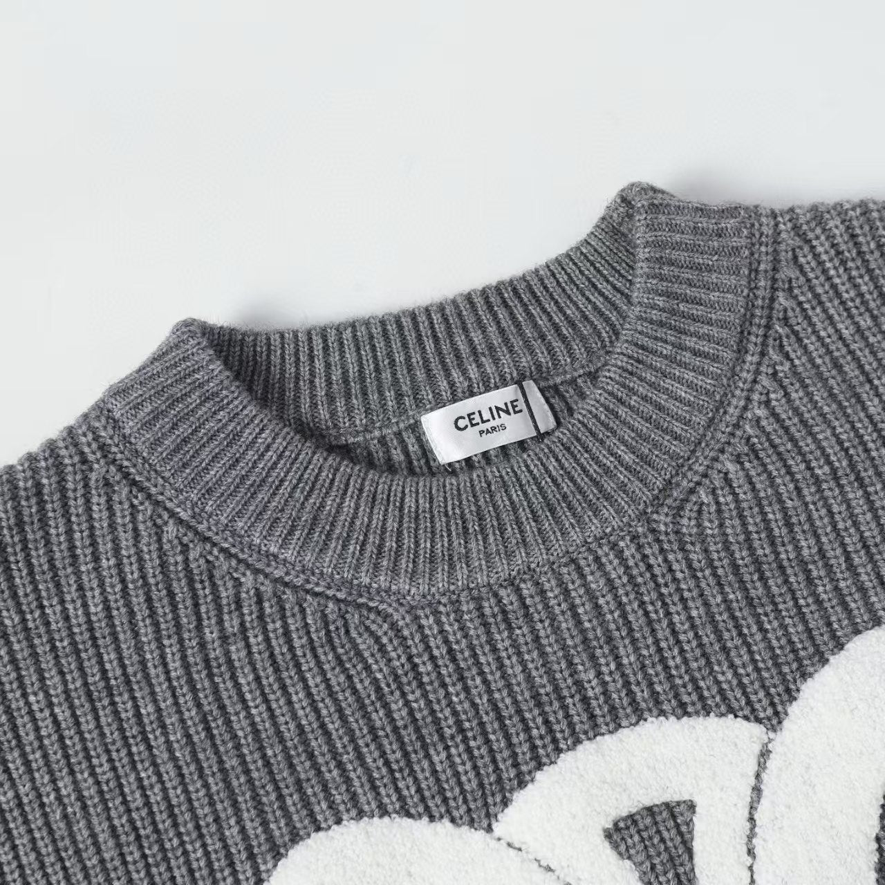 New towel embroidered sweater