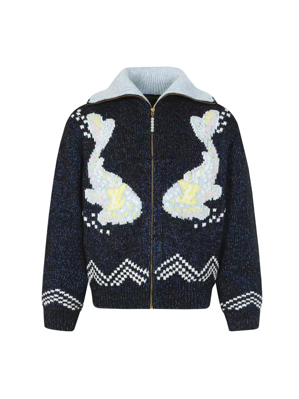 New zipper sweater jacket