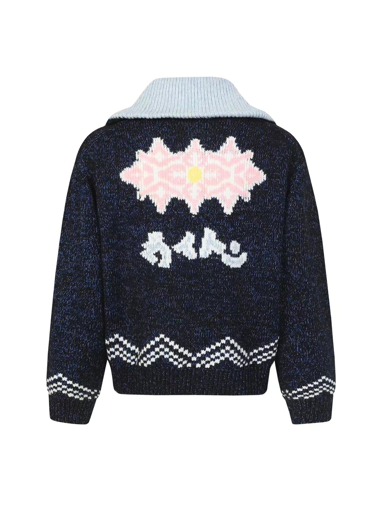 New zipper sweater jacket