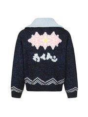 New zipper sweater jacket