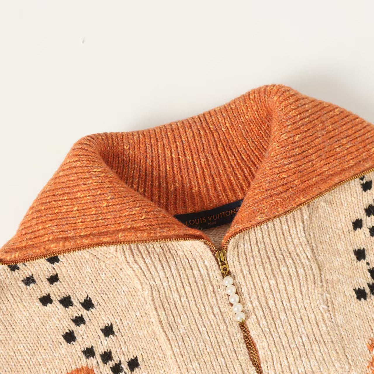 New printed knitted jacket