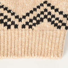 New printed knitted jacket