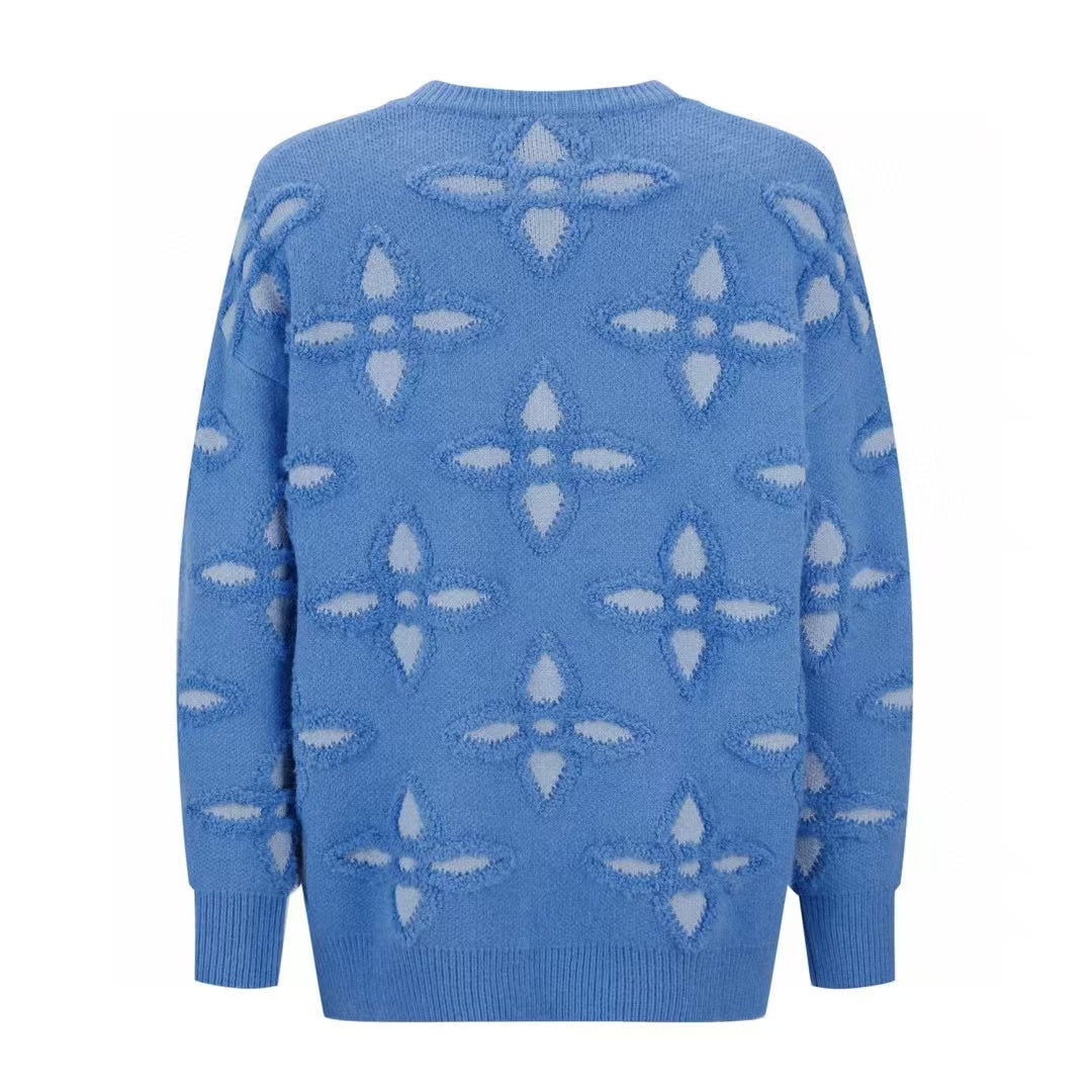 New inlaid sweater