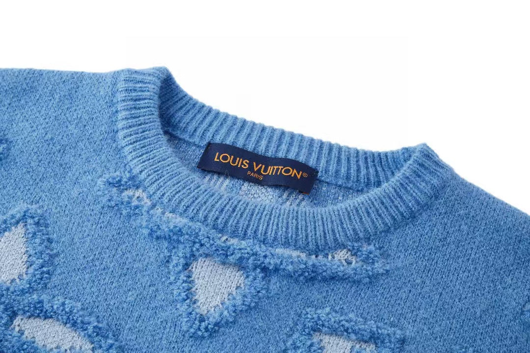 New inlaid sweater