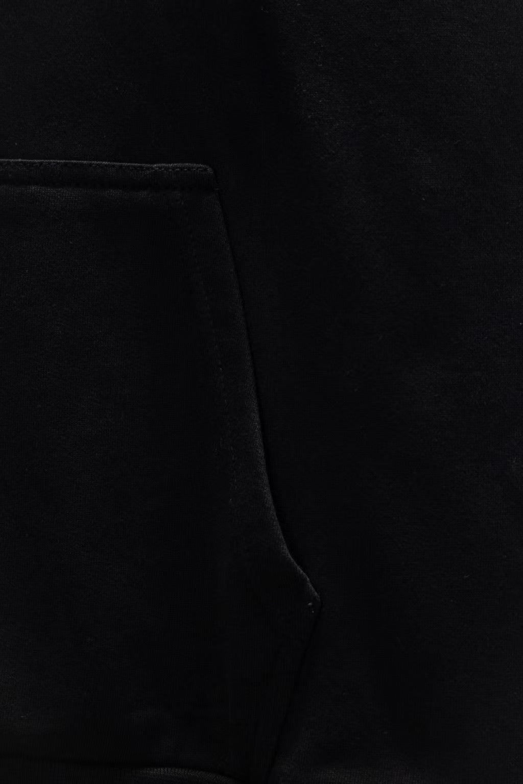 New open chest embroidered hooded sweatshirt