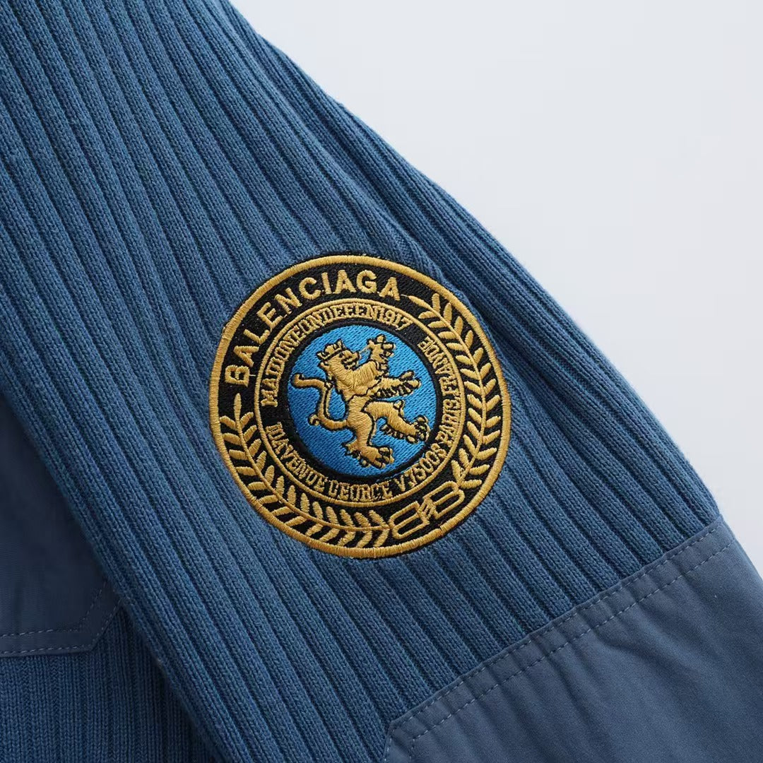 New patch embroidered sweater