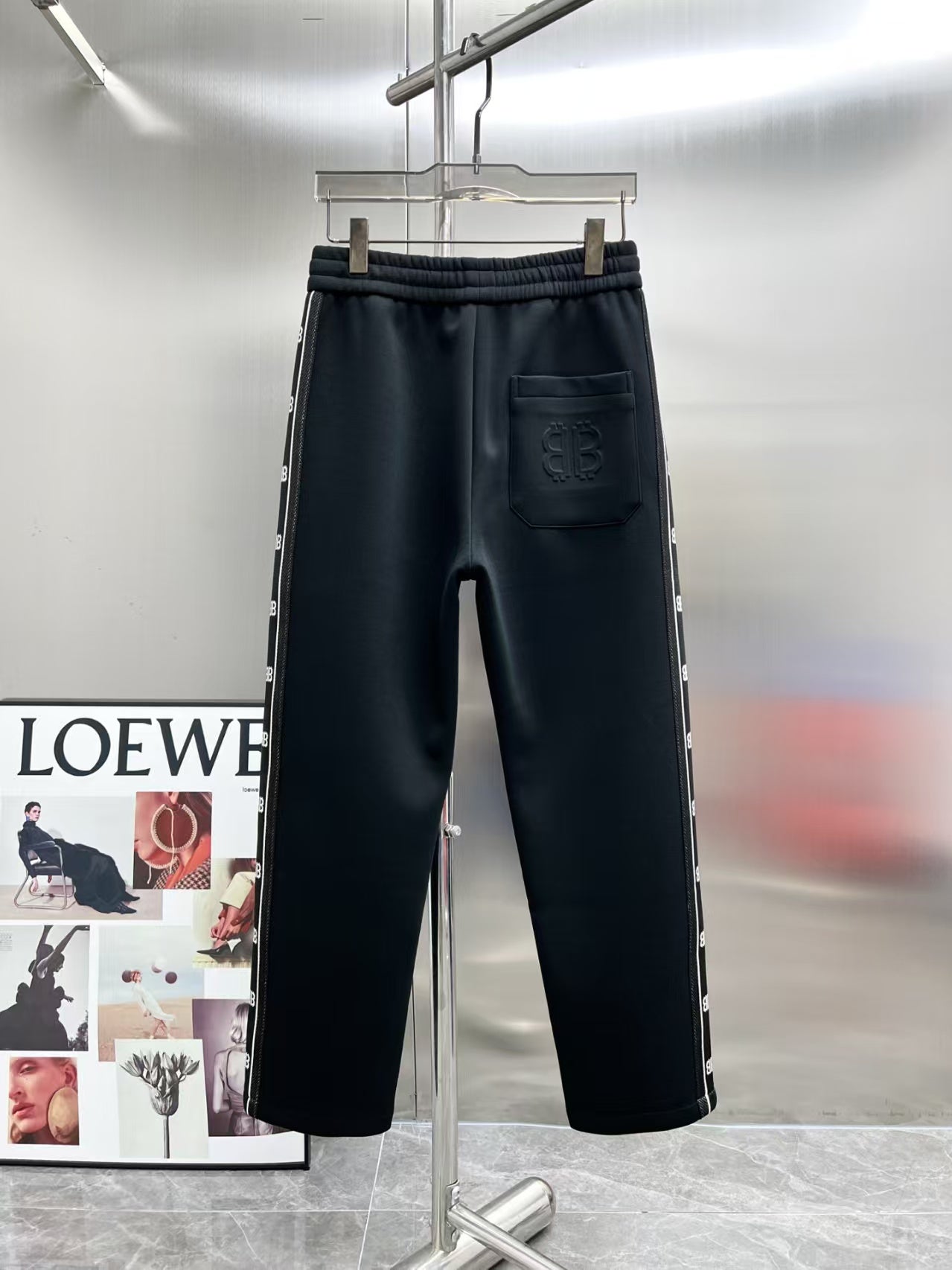 Autumn and winter new woven casual pants