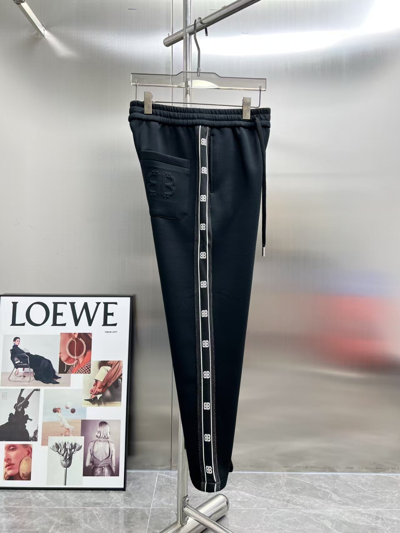 Autumn and winter new woven casual pants