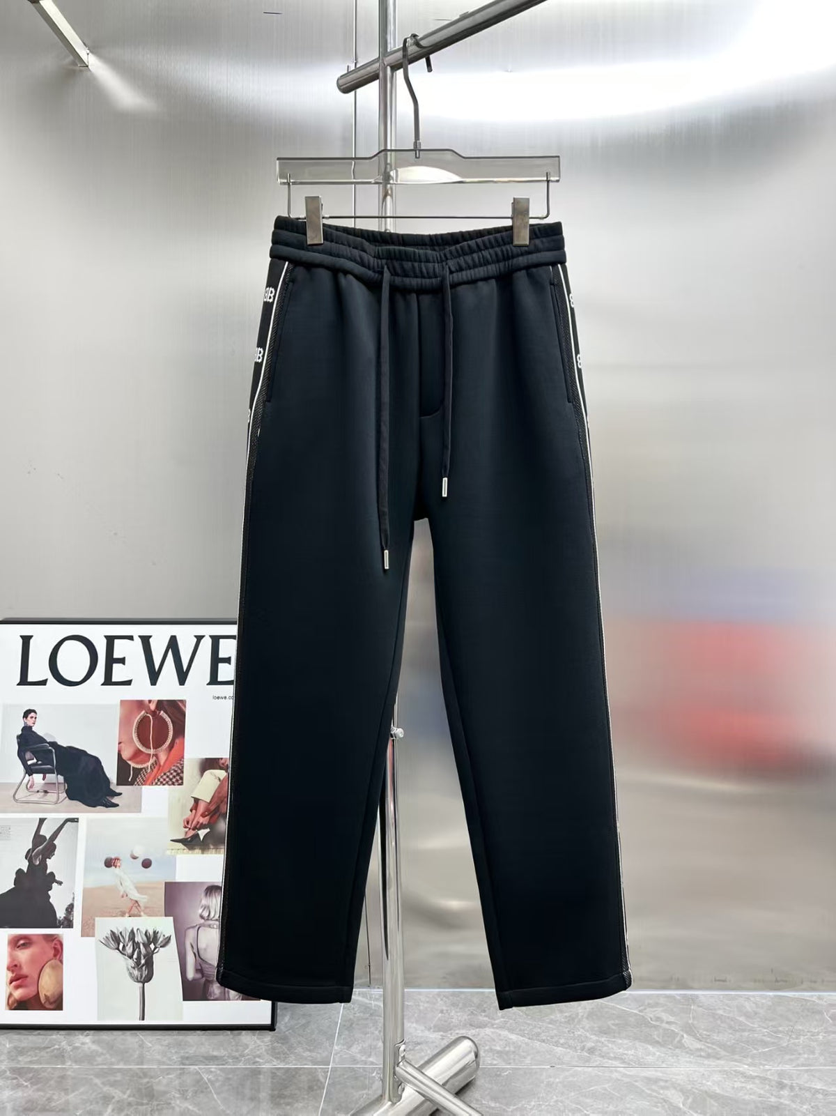 Autumn and winter new woven casual pants