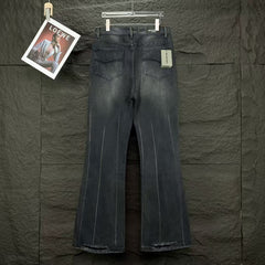 New loose micro flared jeans