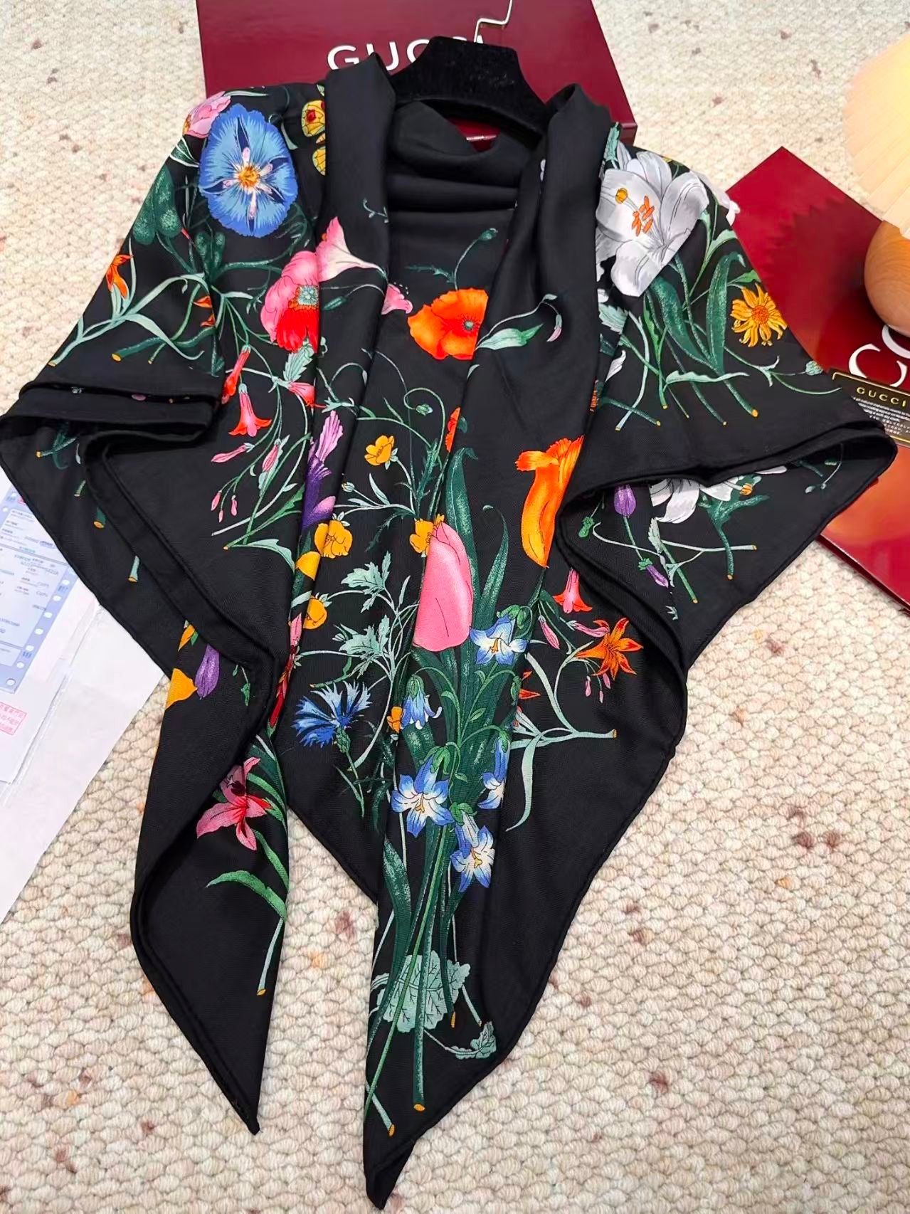 New large square scarf