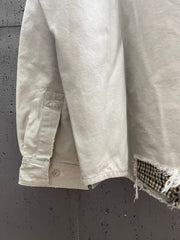 Canvas shirt jacket