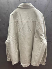 Canvas shirt jacket