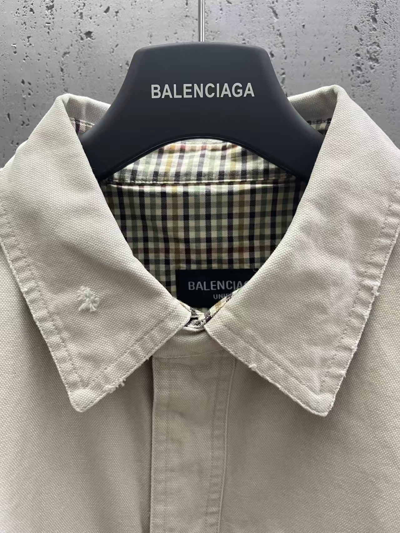 Canvas shirt jacket