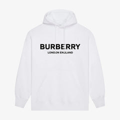 London Cotton Print Hoodie