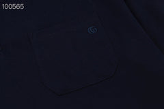 Tie Color Striped Polo Shirt
