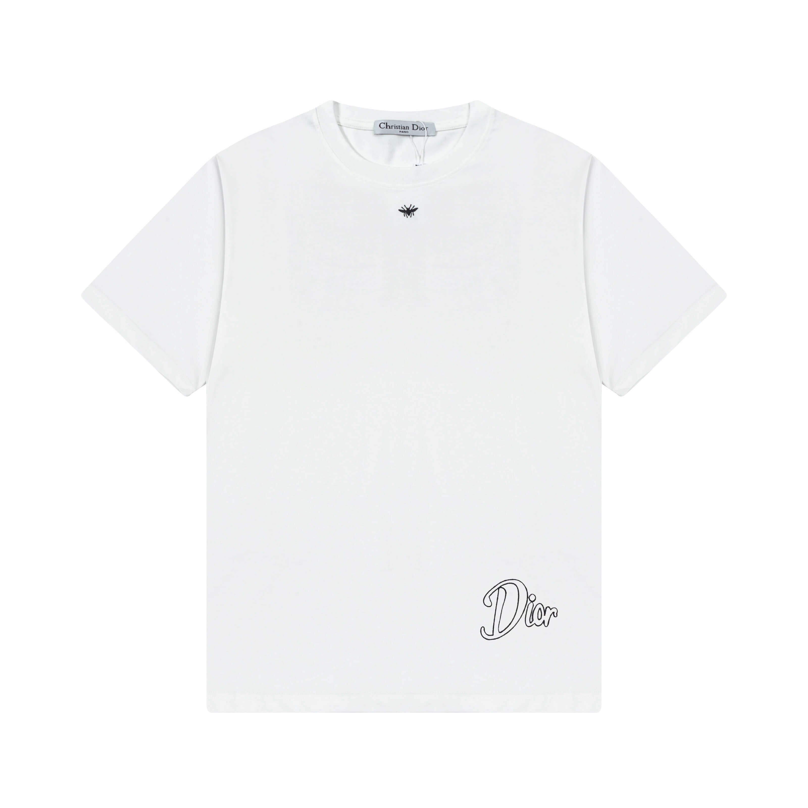 Letter Embroidery T Shirt