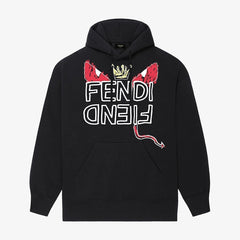 Cartoon Print Hoodie