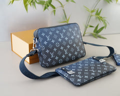 3-in-1 Gradient Color Shoulder Bag
