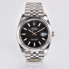 C-Factory - Black - Silver 904L Steel- Automatic - 41mm
