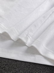 3D Silicone Pattern On Chest T Shirt