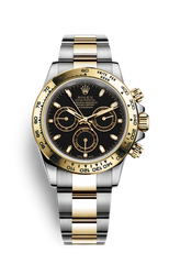 Chronograph Black Dial - 904L Steel - Quartz - 40mm