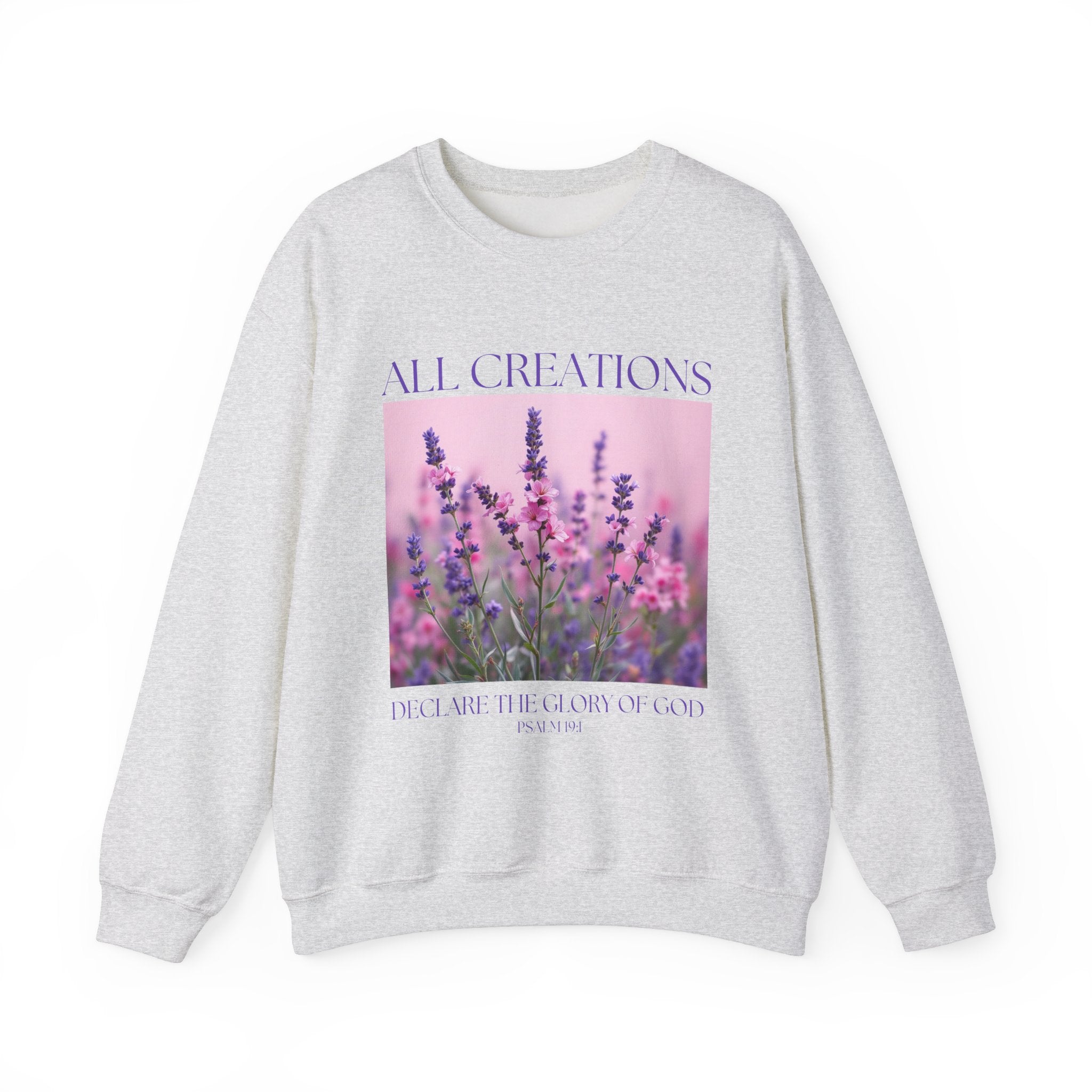 All Creation Declare Sweatshirt Cozy Christian Sweatshirt