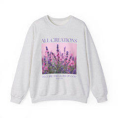 All Creation Declare Sweatshirt Cozy Christian Sweatshirt
