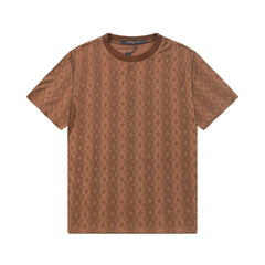 Classic Full Print Jacquard T Shirt